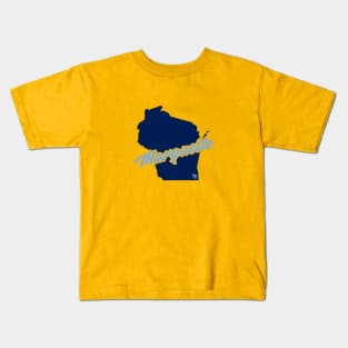 Marquette Script State Kids T-Shirt